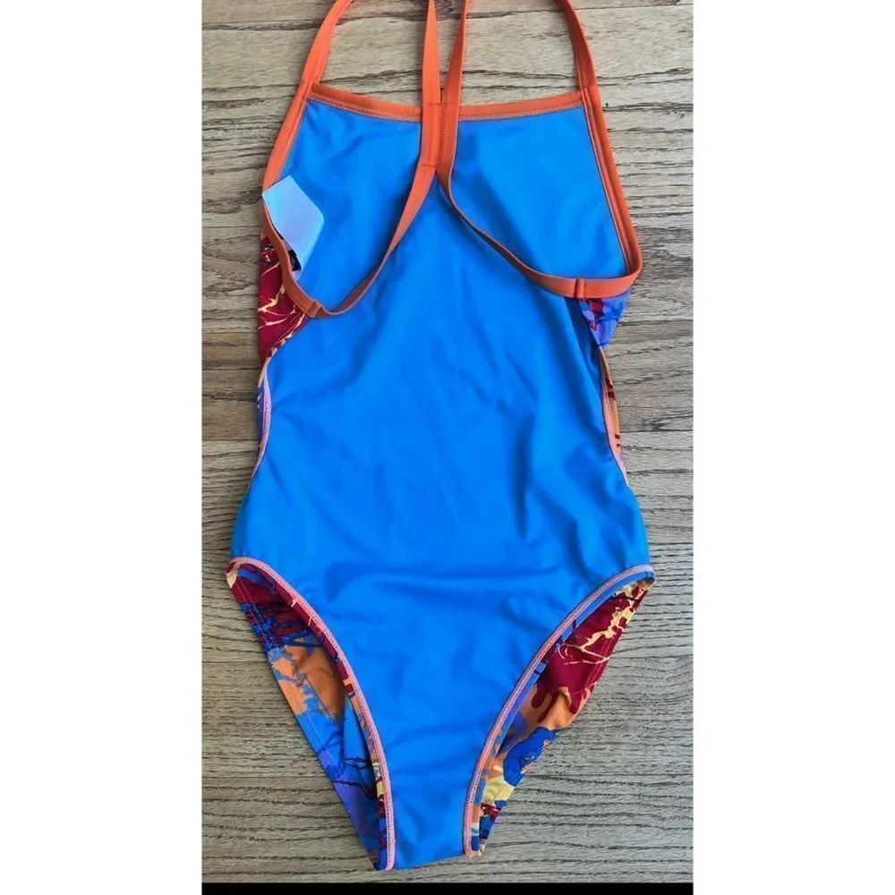 Arena One Piece Swimsuit Multi Color Jelly Fish  Size 32 Photo Shown For Fit